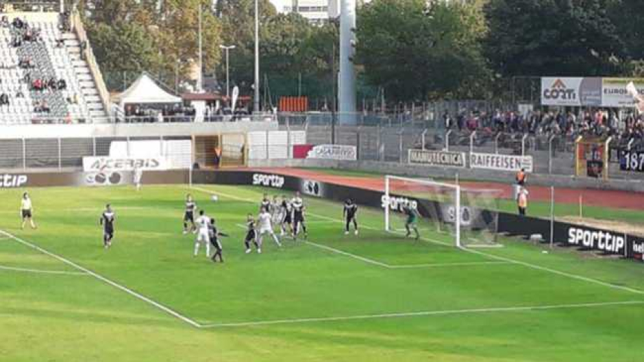Calcio svizzero, vittoria del Lugano con il Servette