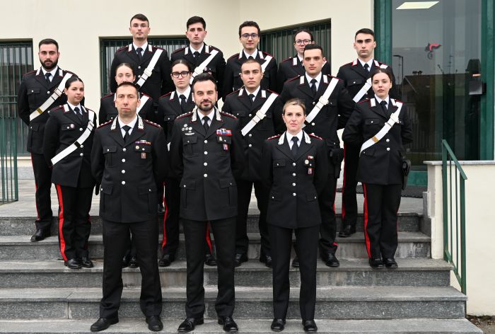 Nuovi carabinieri nelle stazioni di Biella