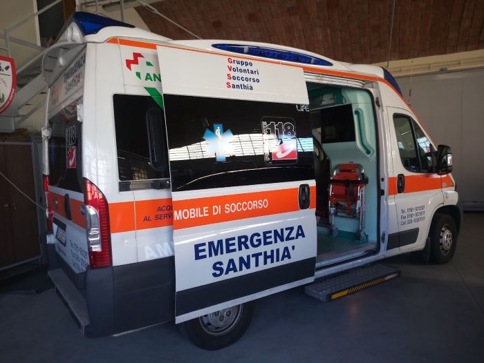 Contributo per una nuova ambulanza per Gruppo Volontari Soccorso Santhià
