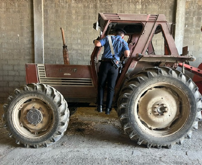 Maxi indagine sui furti di mezzi agricoli