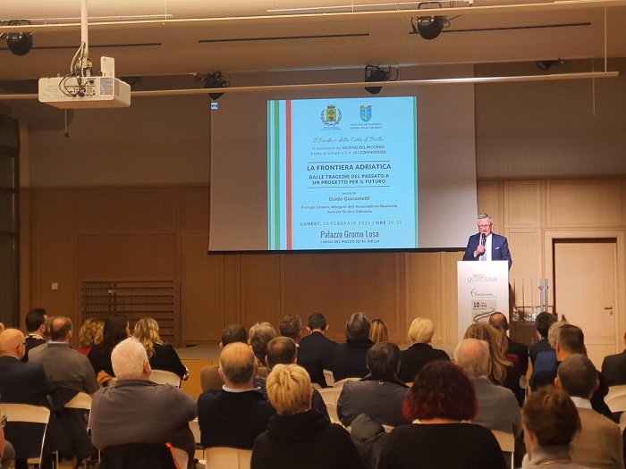 Biella ricorda le vittime delle foibe con la conferenza al Gromo Losa