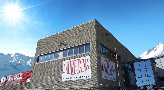 Lauretana acqua ufficiale di Milano Unica