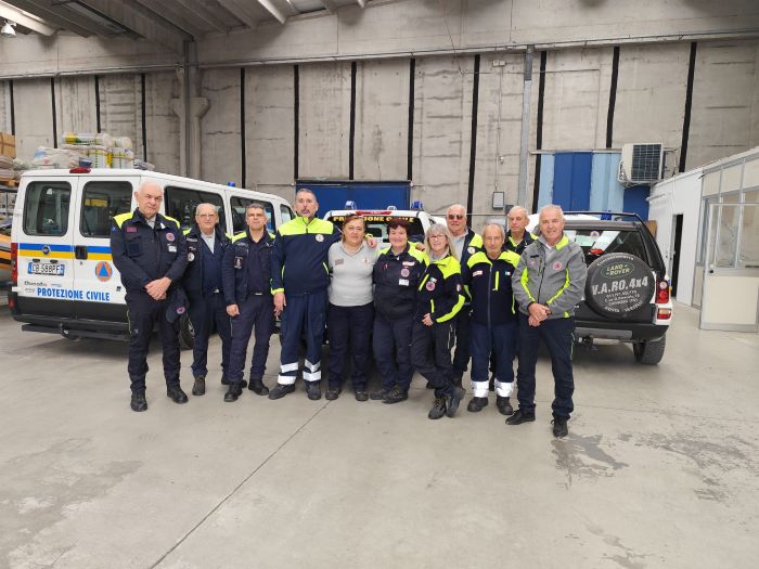 Volontari della Protezione civile vercellese a Roma per il Giubileo