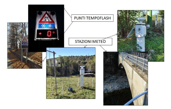 Rete di monitoraggio meteo della Provincia di Biella