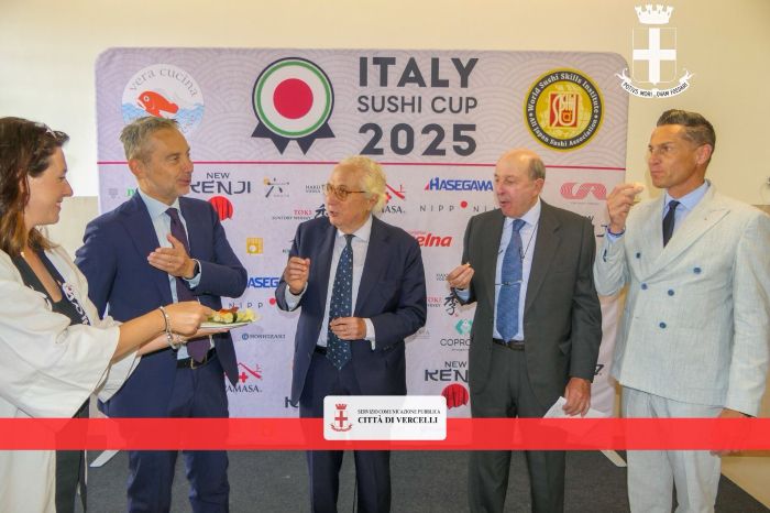 Il Sindaco Roberto Scheda ha partecipato alla Sushi Cup