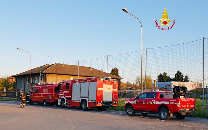 Soccorso persona a Borgosesia