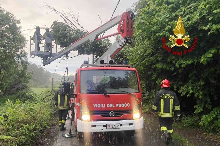 Danni maltempo nel Biellese: problema elettricità