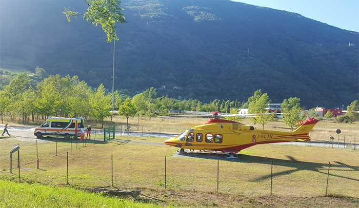 Spari a gamba e addome, trentenne elitrasportato a Novara 