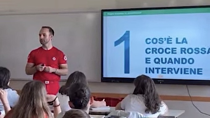 Comitato Cri di Arona, progetto “Aquamica” nelle scuole