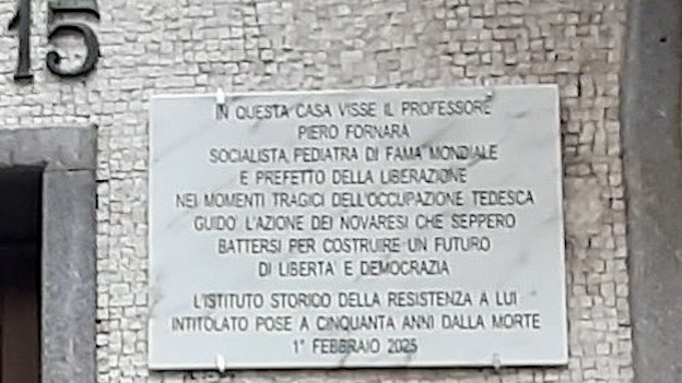 Un convegno ed una targa per i 50 anni dalla scomparsa di Piero Fornara