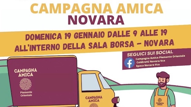 Novara, edizione straordinaria di Campagna Amica per festeggiare San Gaudenzio