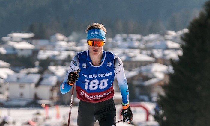 Gabriele Matli vice campione italiano Junior nella sprint in tecnica classica 