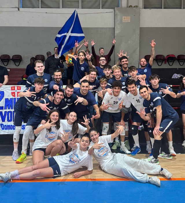 Volley: Pediacoop H24 Domo batte Ovada ed è terzo in classifica