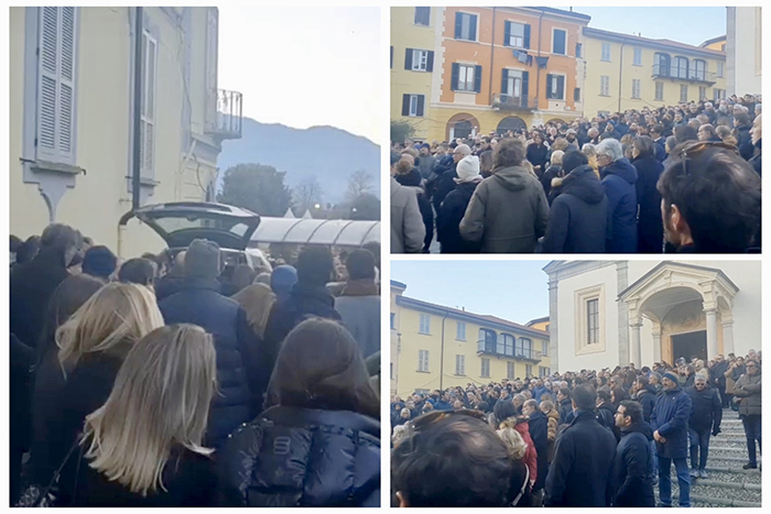 Applausi, lutto cittadino e tanto dolore per l'ultimo saluto ai tre alpinisti morti