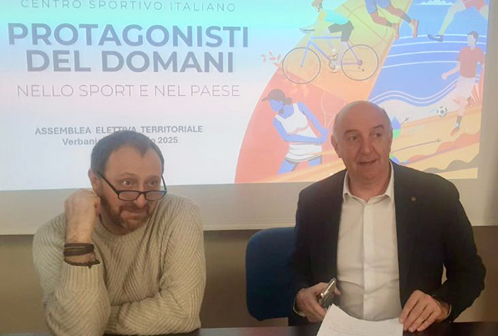 Carlo Coppi nuovo presidente del Csi del Vco, Marco Longo Dorni lascia dopo 20 anni