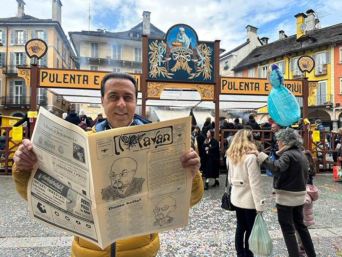 In uscita il Tavan, a Domodossola è carnevale
