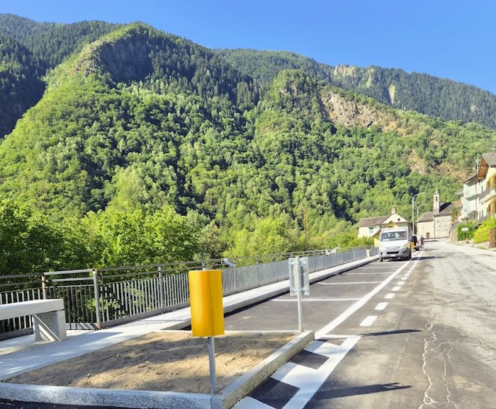 Borgomezzavalle: il nuovo parcheggio a San Rocco