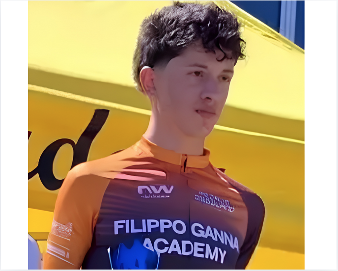 Tommaso Milani (Pedale Ossolano-Filippo Ganna Academy) quarto nel Biellese