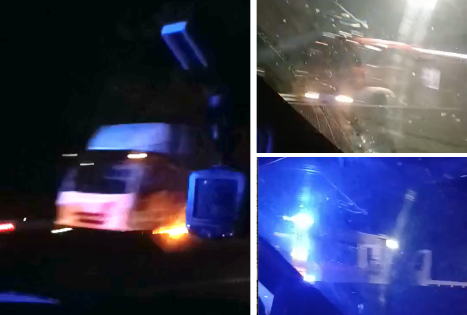 Grosso incidente in superstrada. Persone incastrate nelle auto
