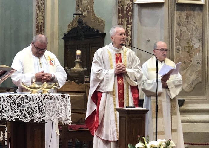 Sant’Agata ha salutato don Bruno Medina dopo 37 anni di servizio