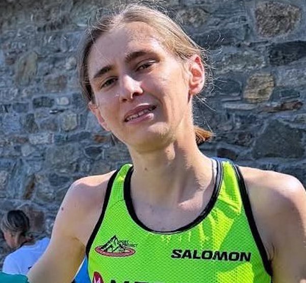 Benedetta Broggi sul podio nella Vertical ad Angolo Terme