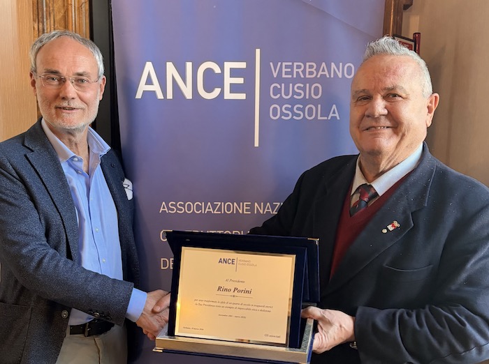 Mauro Piras è il nuovo presidente dei costruttori edili del VCO 