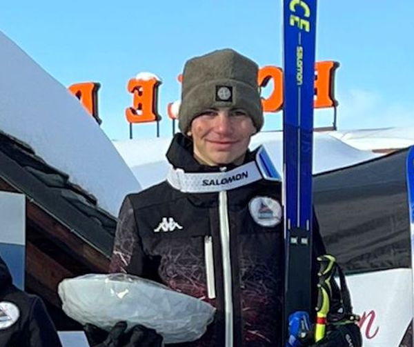 Andrea Villaraggia (Revolution Ski Race) sul podio all’Alpe Cimbra