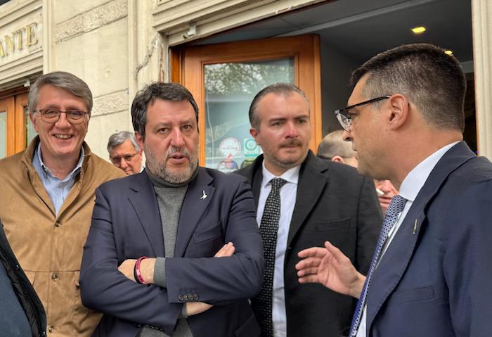Viabilità e canoni idrici: incontro della Lega a Torino con il ministro Salvini