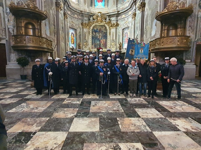 I vigili di Vco e Novara festeggiano insieme il patrono San Sebastiano