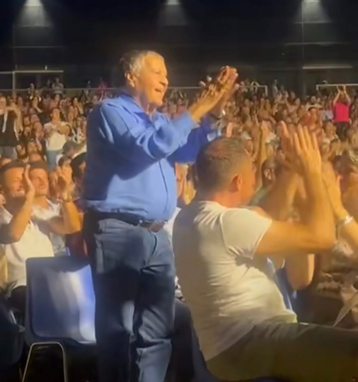 Pozzetto ospite a sorpresa dello show di Pucci al Maggiore