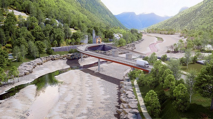 Dopo un anno avviata la ricostruzione del ponte crollato durante il nubifragio